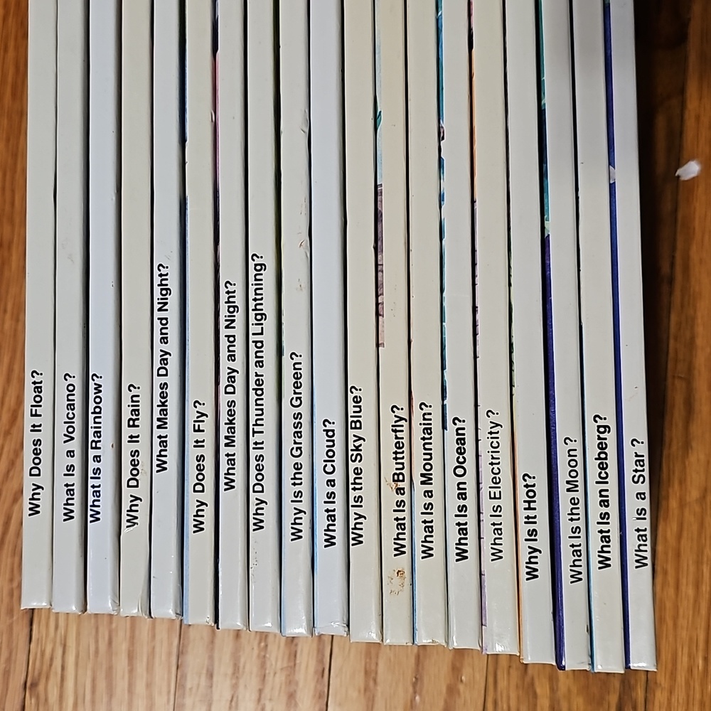 Vintage 80s Weekly Readers Just ask Books (19)